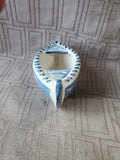 Albisola Blue and White Ceramic Trinket Dish