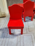 Vintage Strombecker True Scale Play Furniture Kitchen Set Model No. 75-200 (D)