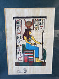 Framed Egyptian Papyrus Print