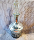 Mercury Glass Decanter (A)