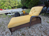 Lloyd Loom Chaise Lounge w/Cushions