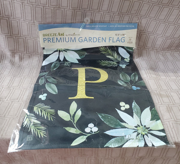 Breeze Art Premium Garden "P" Flag UNOPENED