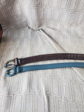 Pair of Talbots Leather Belts (A)—Women's Size XL