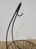 Black Metal Wire Fruit Basket