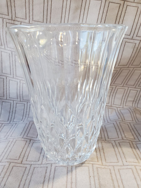 Val St. Lambert Crystal Vase