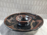 Ash Craft Pottery Chip and Dip Platter