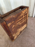 Antique Spap Stone Warmer w/Wooden Box