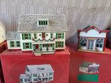 Set of 5 Hallmark 1994 Sarah Plain and Tall Collection Village Figurines