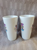 Pair of Love Colonial Williamsburg Coffee Mugs