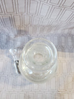 (B) Clear Glass "Claret" Decanter