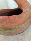 Terracotta Swan Planter