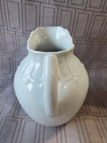 Two's Company White Ceramic Cream Pitcher