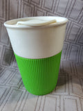 (B) Starbucks Ceramic Travel Mug