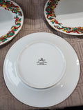 Set of 6 Home Accents "Holiday Ribbon" Dessert Serving Set