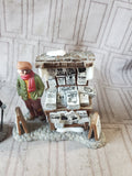 Department 56 Dickens' Village "London Newspaper Stand" 2 Piece Figurine Set