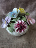 Crown Staffordshire Fine Bone Chine Floral Arrangement