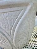 Large Roseville USA Pottery Planter, White Glazed
