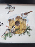 Framed "Joy" Bird Print