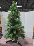 Pre-Lit 46" Christmas Tree w/Colored Lights