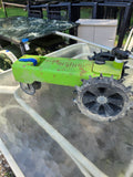 Vintage Melnor Cast Iron Traveling Tractor Lawn Sprinkler (two available, priced separately)