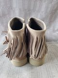 Mossimo Supply Co. Tatyana Taupe Ankle Boots—Women's Size 8.5