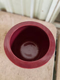 Maroon Glazed Ceramic Planter (Copy)