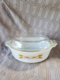 Vintage Fire King Oval Casserole Dish