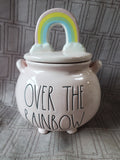 Rae Dunn "Over the Rainbow" Sprinkle Donuts Scented Candle UNUSED