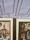 Pair of Original Hummel Miniature Prints (B)