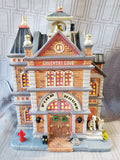 Coventry Cove "Coventry Cove Firehouse" Lighted House WORKS (H)