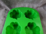 Wilton Shamrock Silicone Baking Mold