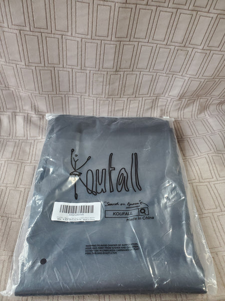 Koufall Blackout Tier Short Curtains APPEARS UNUSED
