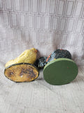 Pair of Hen and Rooster Figurines (A)