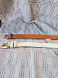 Pair of Coach Leather Belts (A)—Women's Size XL