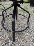 Bar Height All-Weather Wicker Swivel Chair Pair