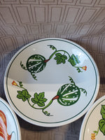 Set of 4 Williams-Sonoma "Les Gourds" Pasta Bowls