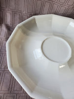 Pfaltzgraff Heritage White Chip-N-Dip Platter MISSING BOWL