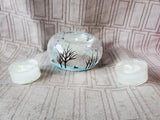 Yankee Candle "White Christmas" Candle Votive with Tealight Candles