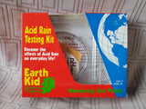 Earth Kid Science Projects Acid Rain Testing Kit UNUSED