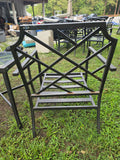 Scott Living Outdoor Bronze Tone Aluminum 3-Piece Lounge Set w/Cushions