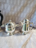 4 Piece India Crosby Silverplate Tea Set