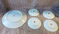 10 Piece Asian Inspired Porcelain Tea Set