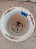 Asian Style Ceramic Peacock Planter