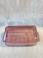 Pyrex Purple Glass Loaf Pan