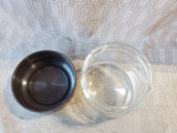 Heller Designs Clear Glass Canister