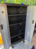 Gladiator Rolling Metal Garage Cabinet w/Key