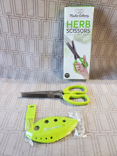 Master Culinary Herb Scissors