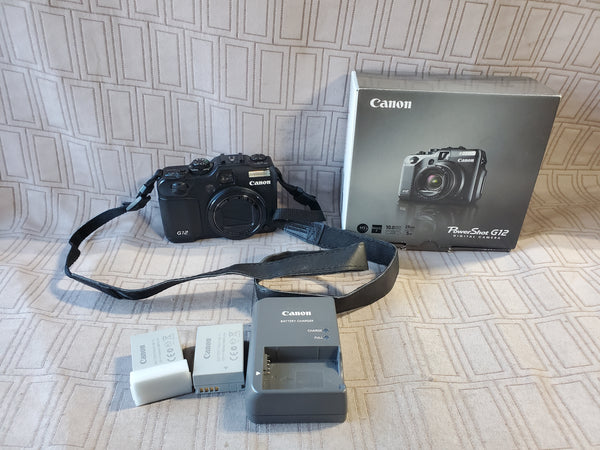 Canon PowerShot G12 Digital Camera WORKS