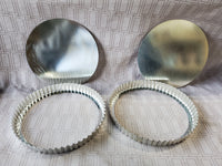 Pair of Removable Bottom Tart Pans