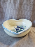 Ellis Production Pottery Heart Shaped Bowl